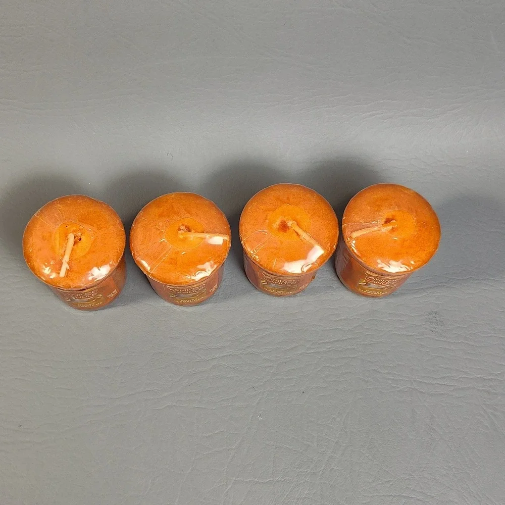 Yankee Candle Votive Candles Honey Clementine 1.75 oz‎ Lot Of 4 RARE Retired HTF